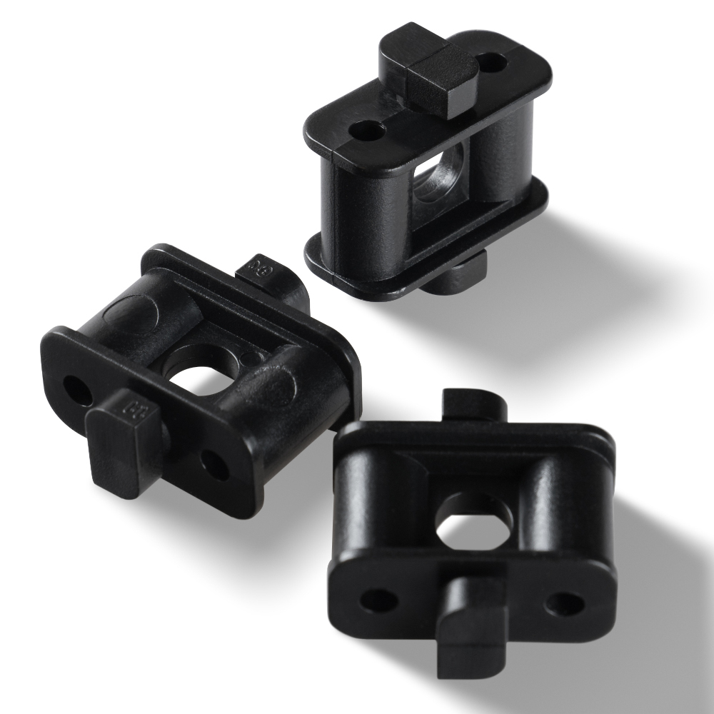 Vitavia Pflanzenhalter 10 St&uuml;ck in Schwarz