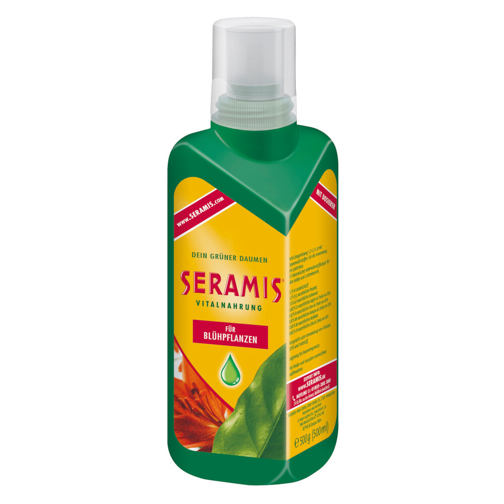 Seramis&reg; Vitalnahrung f&uuml;r Bl&uuml;hpflanzen, Fl&uuml;ssigd&uuml;nger mit Phosphatanteil