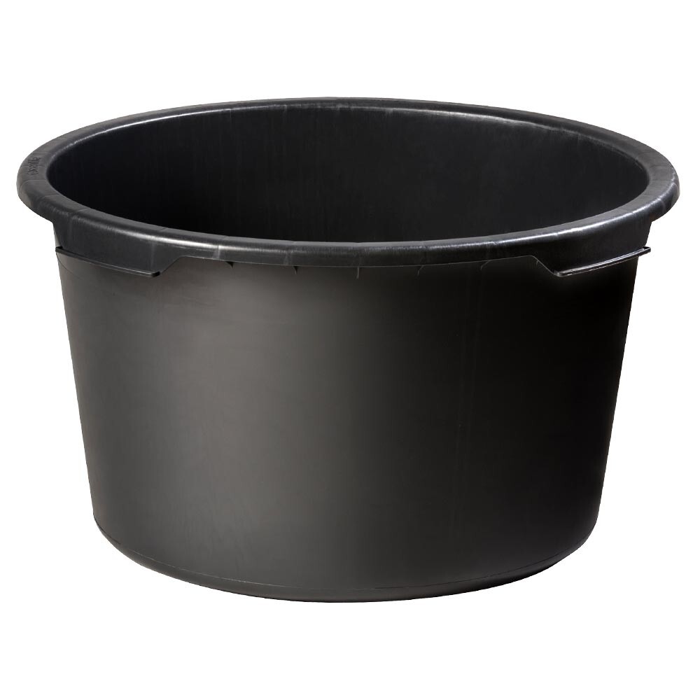 FISHBULL M&ouml;rtelk&uuml;bel rund 65 Liter aus schwarzem Polyethylen