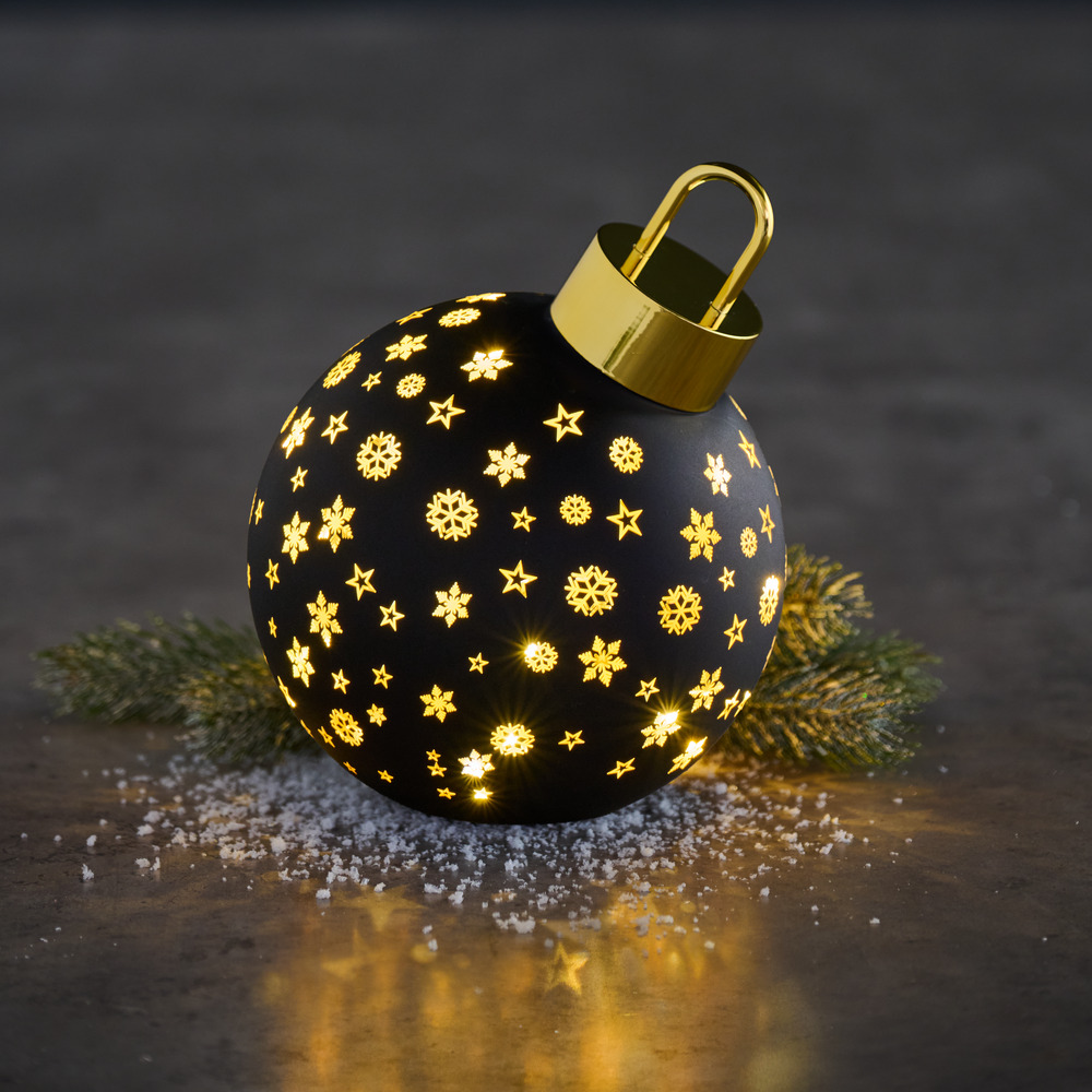 LED-Weihnachtskugel &Oslash; 15 cm, 6-fach sortiert image number 8