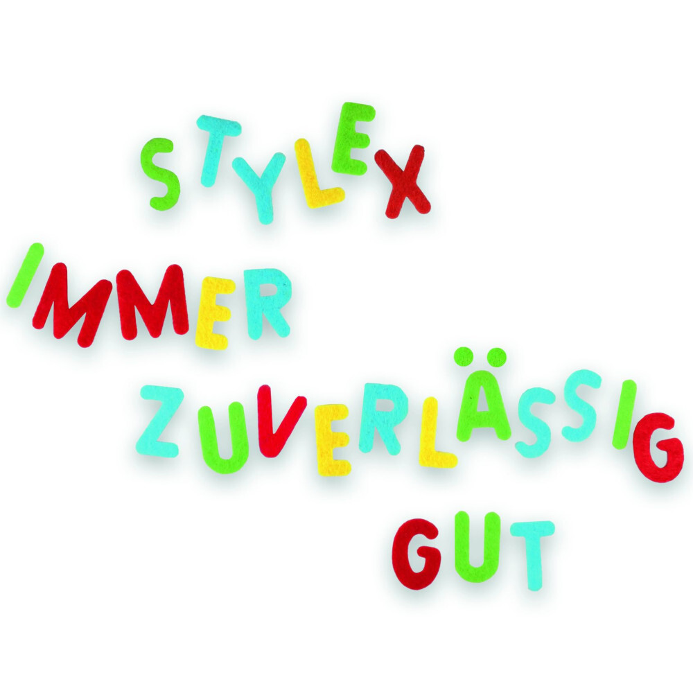 Filz Buchstaben Set 72-teilig image number 1