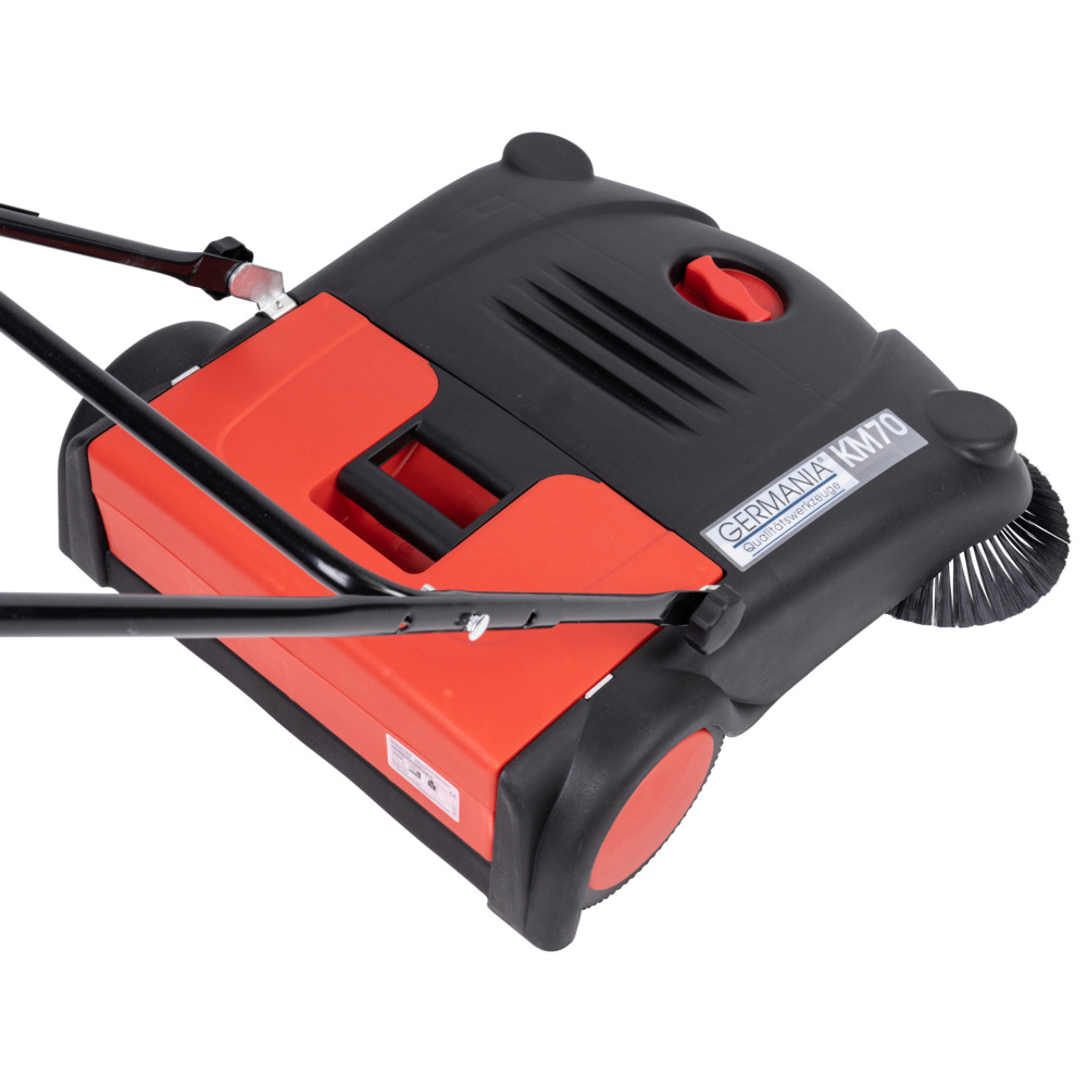 GERMANIA&reg; Handkehrmaschine KM70 70 cm 14 Liter image number 4