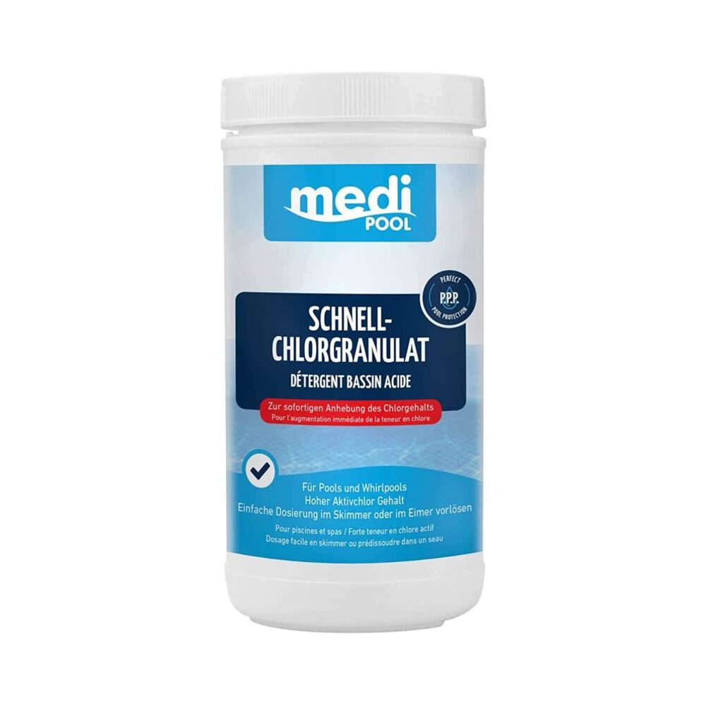 Pool Chlorgranulat schnelll&ouml;slich 1 kg