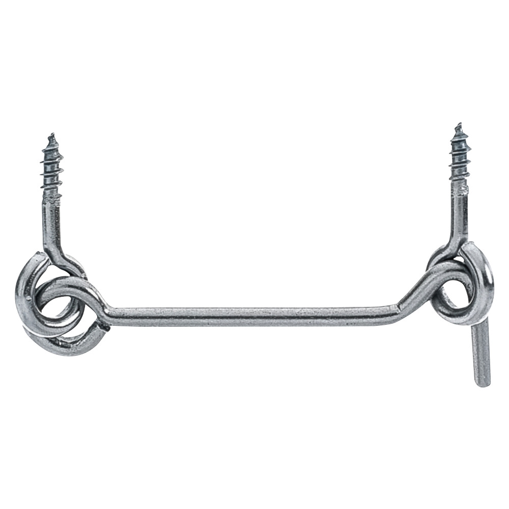 Sturmhaken 80 mm aus Edelstahl mit &Ouml;se