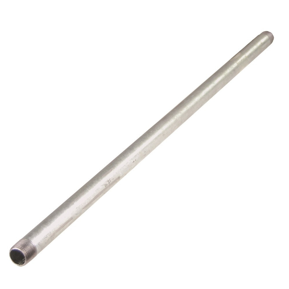 Rohrdoppelnippel 1" 1000 mm Temperguss verzinkt