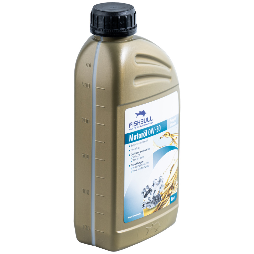 FISHBULL Motoren&ouml;l 0W-30 1 Liter Peugeot Citroen image number 1