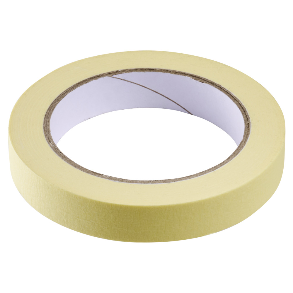 Flach-Kreppband 18 mm x 50 m, mittlere Klebekraft