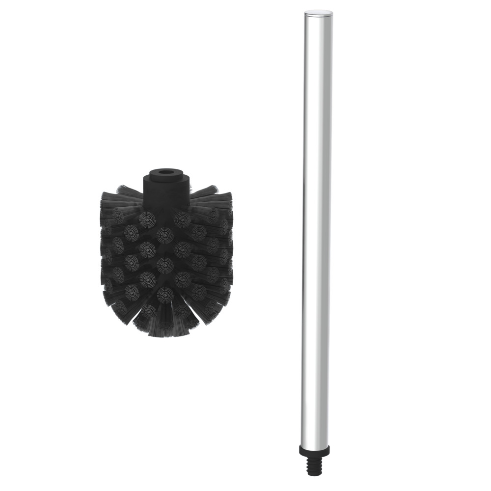 WC B&uuml;rstenhalter Schwarz image number 4