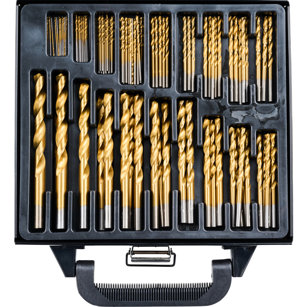 HSS-Bohrer-Set 90-teilig Kernlochbohrer Nietenbohrer image number 1