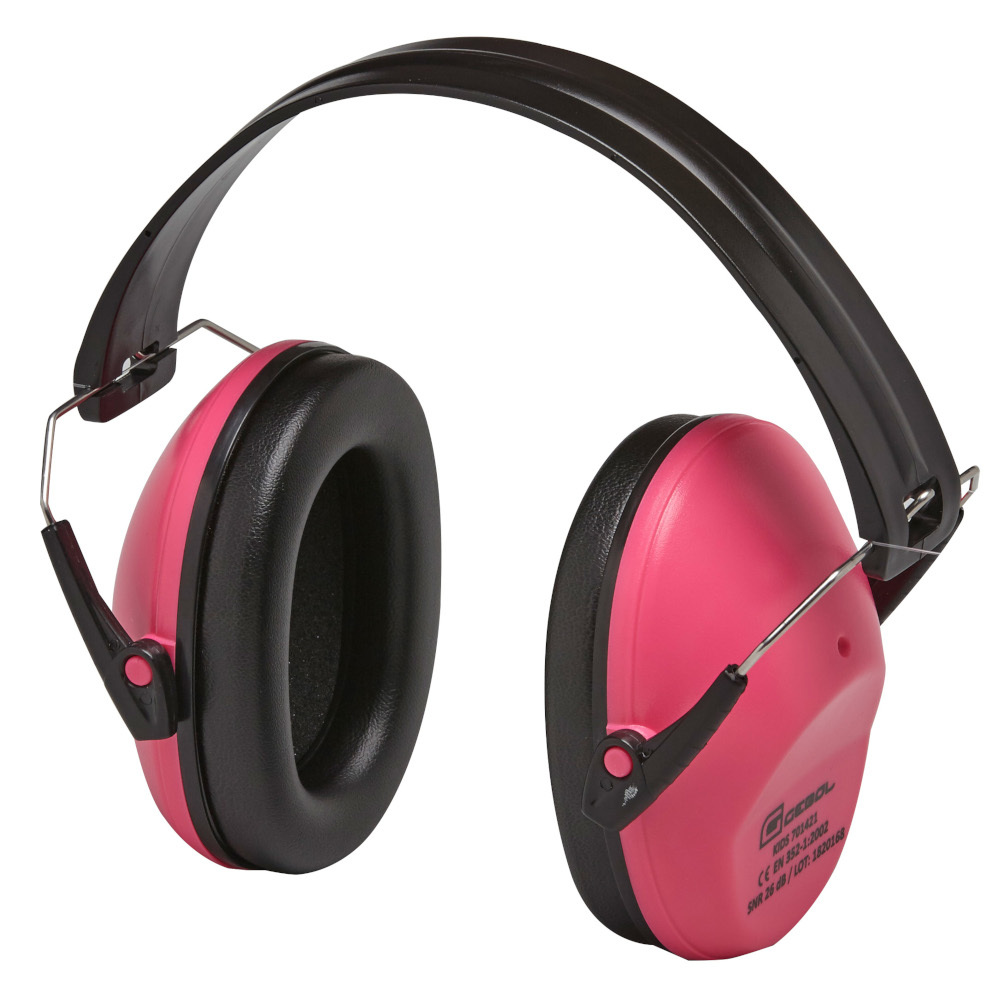 Geh&ouml;rschutz "Safety Kids" f&uuml;r Kinder faltbar, in Pink