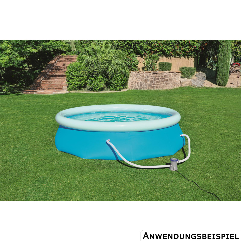 Bestway&reg; Fast Set&trade; Pool &Oslash; 305 x 76 cm blau image number 3