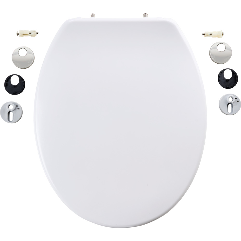 WC-Sitz Duroplast Absenkautomatik wei&szlig; image number 2