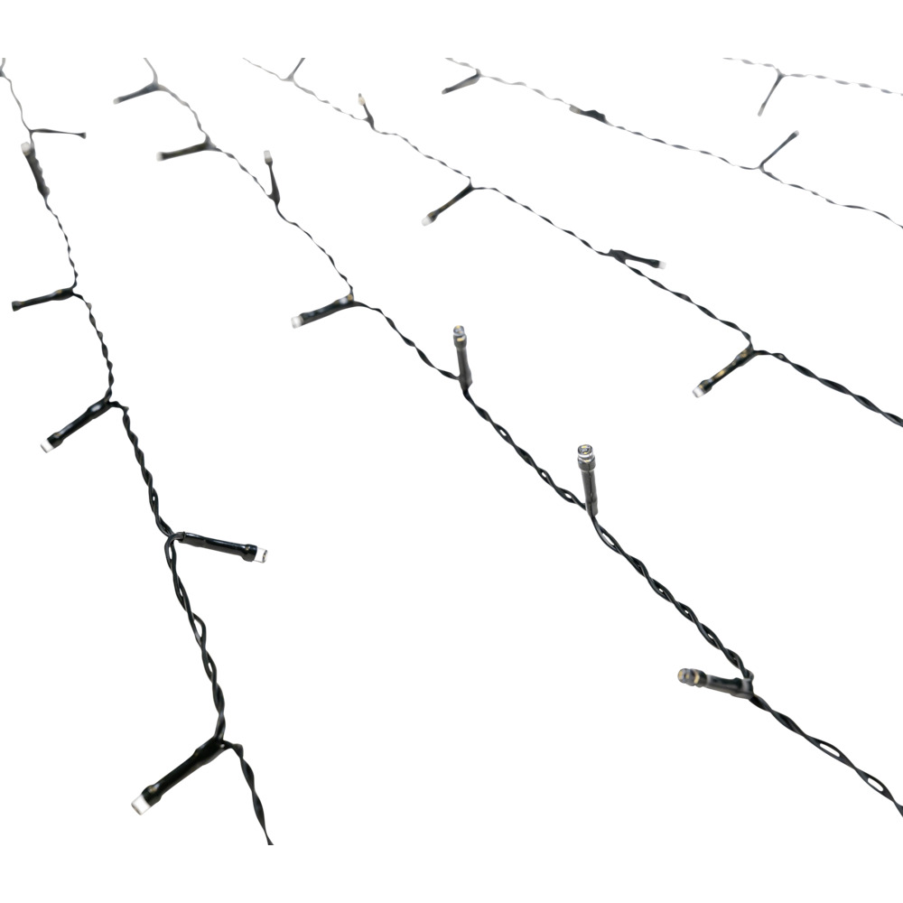 LED-Lichterkette f&uuml;r den Weihnachtsbaum mit 110 warmwei&szlig;en LEDs image number 2