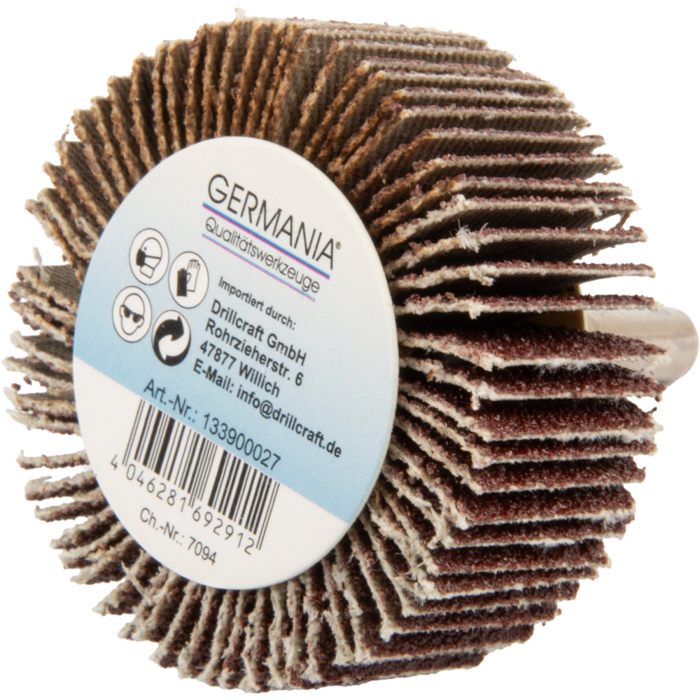 GERMANIA&reg; F&auml;cherschleifer &Oslash; 50 x 20 mm K80 image number 1