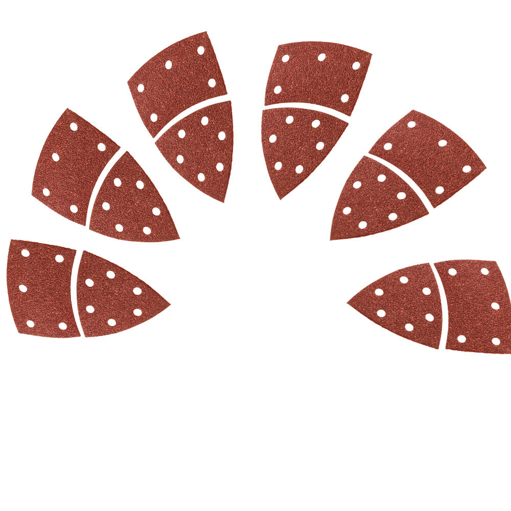 Delta Schleifscheiben Set 6 St&uuml;ck Klett 100 x 150 mm K&ouml;rnung K 80