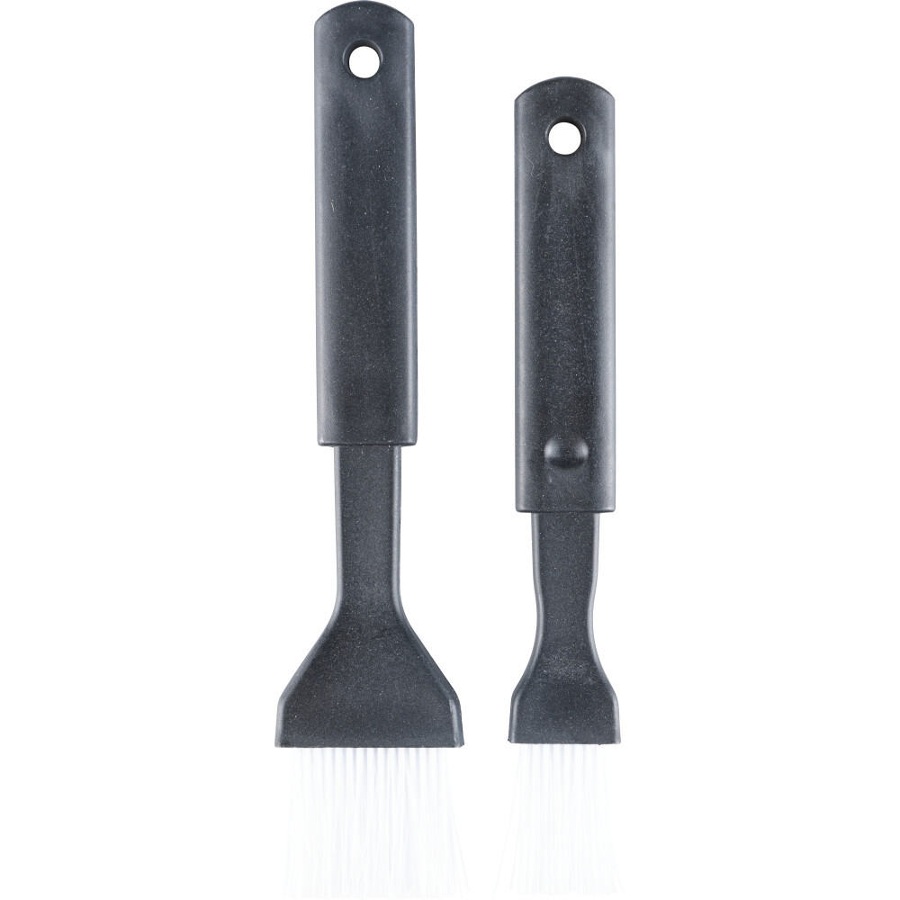 BBQ Grillpinsel-Set 2-teilig, Kunststoff, 19 und 21 cm