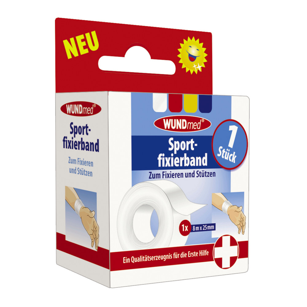 Sportfixierband 8 m x 2,5 cm