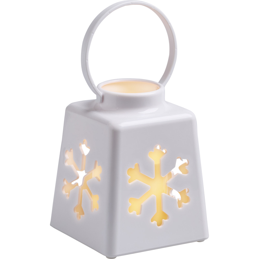 Laterne mit LED Kerze Xmas 10,5 x 14 cm, sortiert image number 2