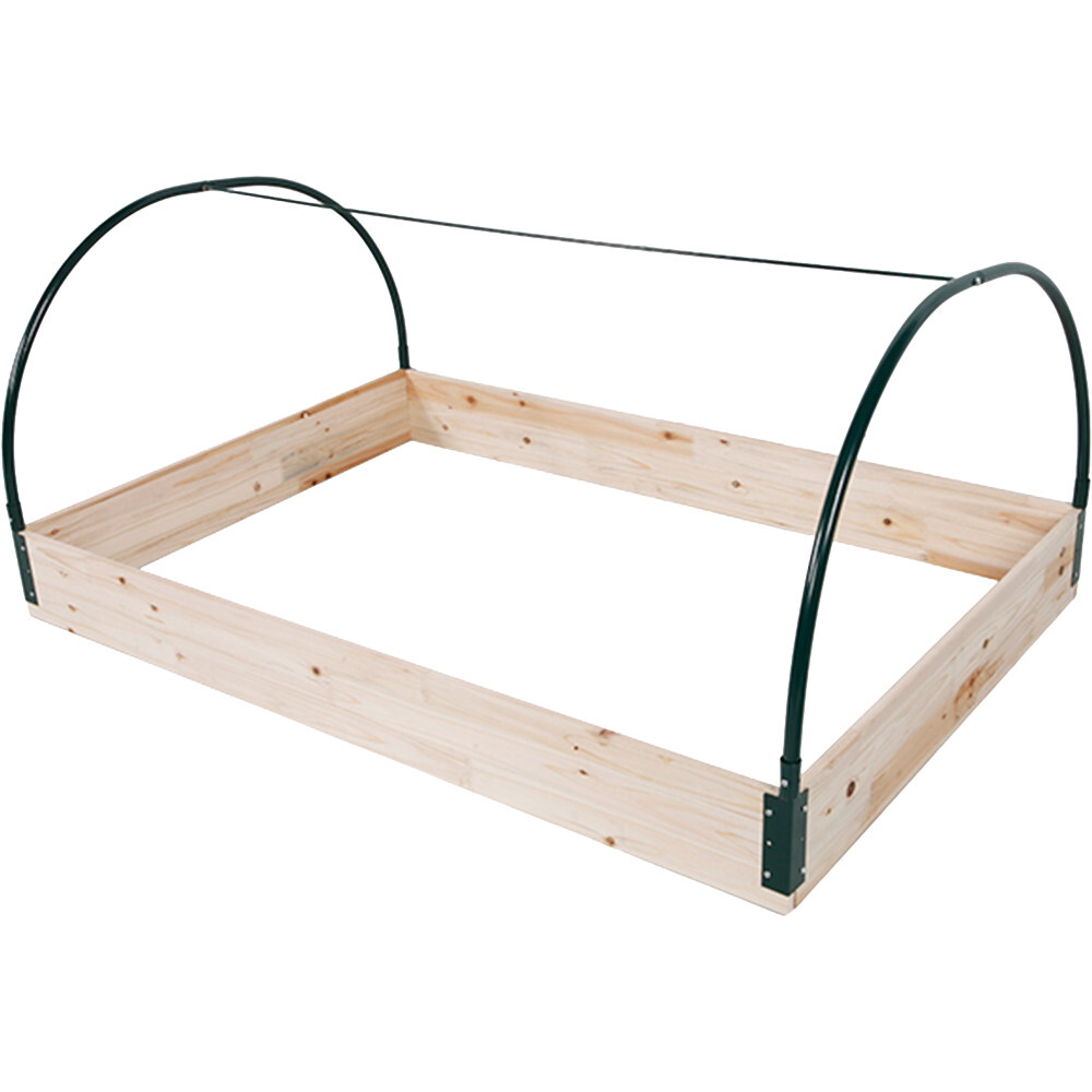 Pflanztunnel 120 x 80 x 50 cm mit stabilem Rahmen und Abdeckfolie image number 2