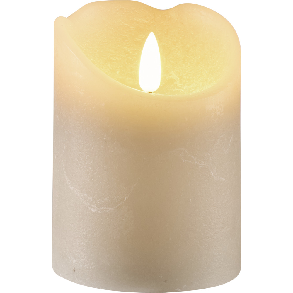 LED-Echtwachskerze Rustic &Oslash; 7,5 x 10 cm mit Timer image number 11
