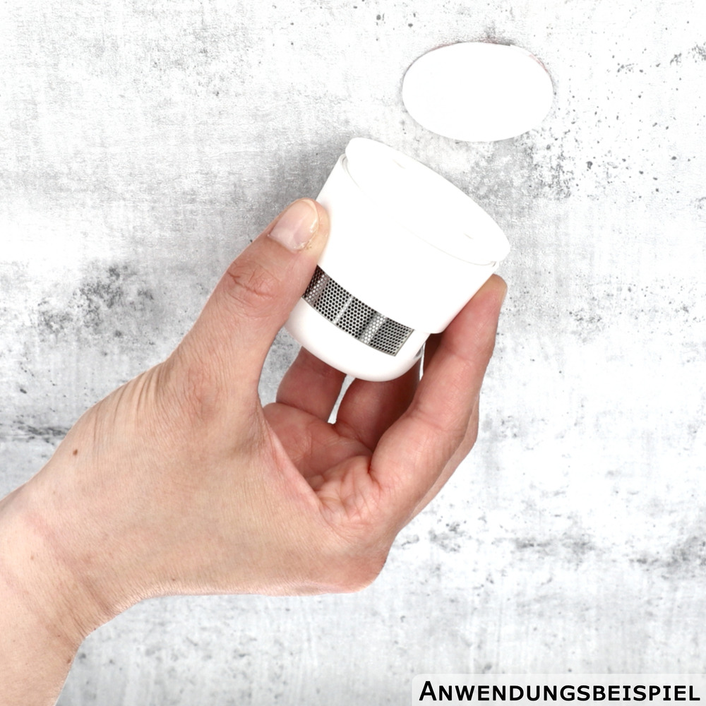 UNITEC&reg; Rauchmelder Mini Wei&szlig; 10 Jahren Lebensdauer image number 2