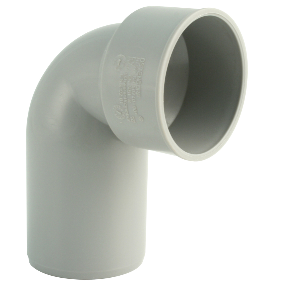 Marley HTWS-Siphonwinkel DN 50/40 mit Winkel 90&deg;