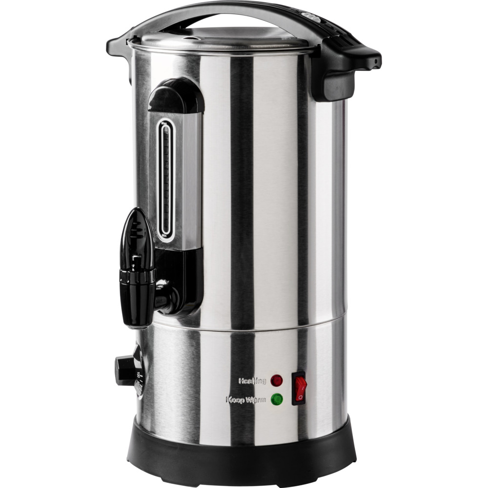 DESKI Gl&uuml;hweinbeh&auml;lter 8 Liter 1800 W aus Edelstahl