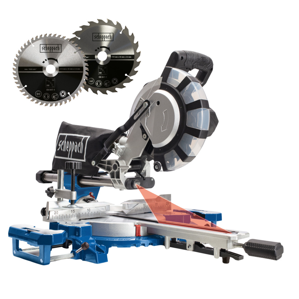 Scheppach Kapp-Zug und Gehrungss&auml;ge MS216L