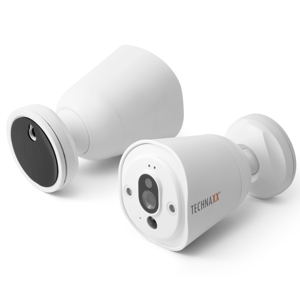 Easy IP-Cam HD &Uuml;berwachungskamera Wireless TX-55 in wei&szlig;