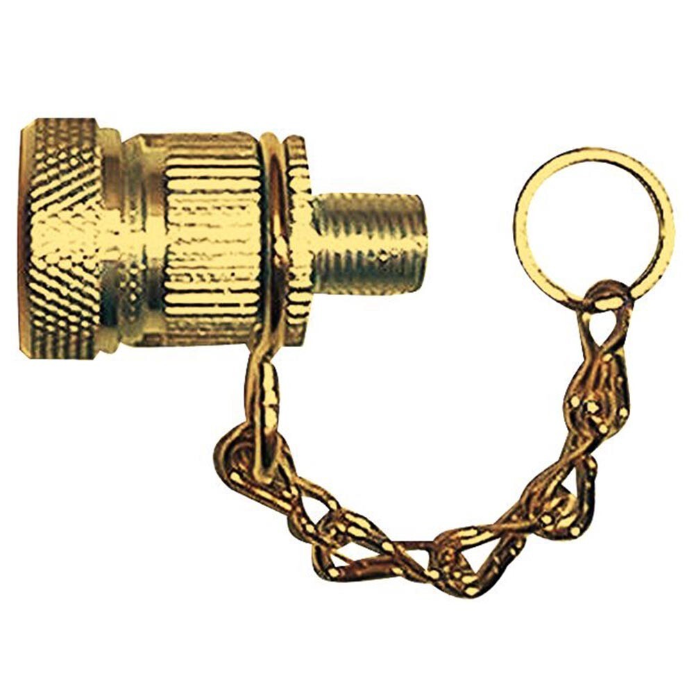 G&uuml;de&reg; Fahrradnippel aus Metall, mit Befestigungskette image number 1