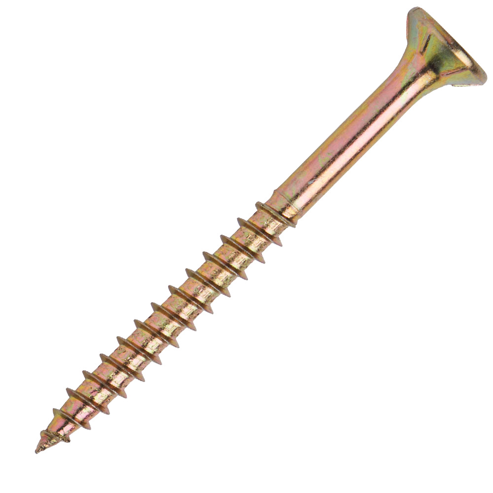 Spanplattenschraube 4,5x50 mm PZ 1kg FISHBULL-Pack Senkkopf Teilgewinde Kreuzschlitz image number 1