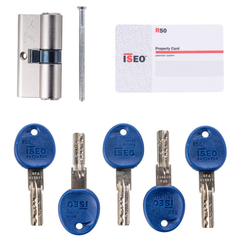 ISEO Schlie&szlig;zylinder R50 40-40 mit Wendeschl&uuml;ssel image number 1