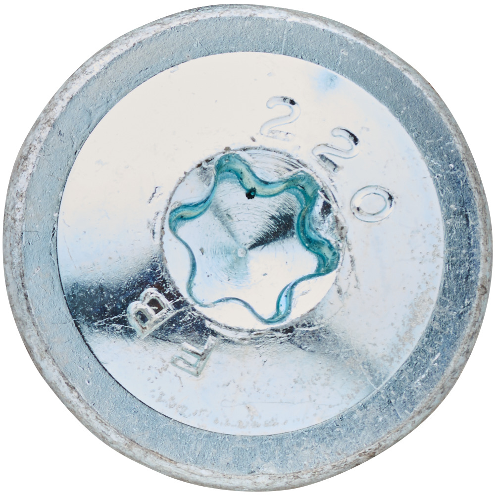 Holzbauschraube 8,0x220mm TX Tellerkopf Teilgewinde verzinkt image number 3