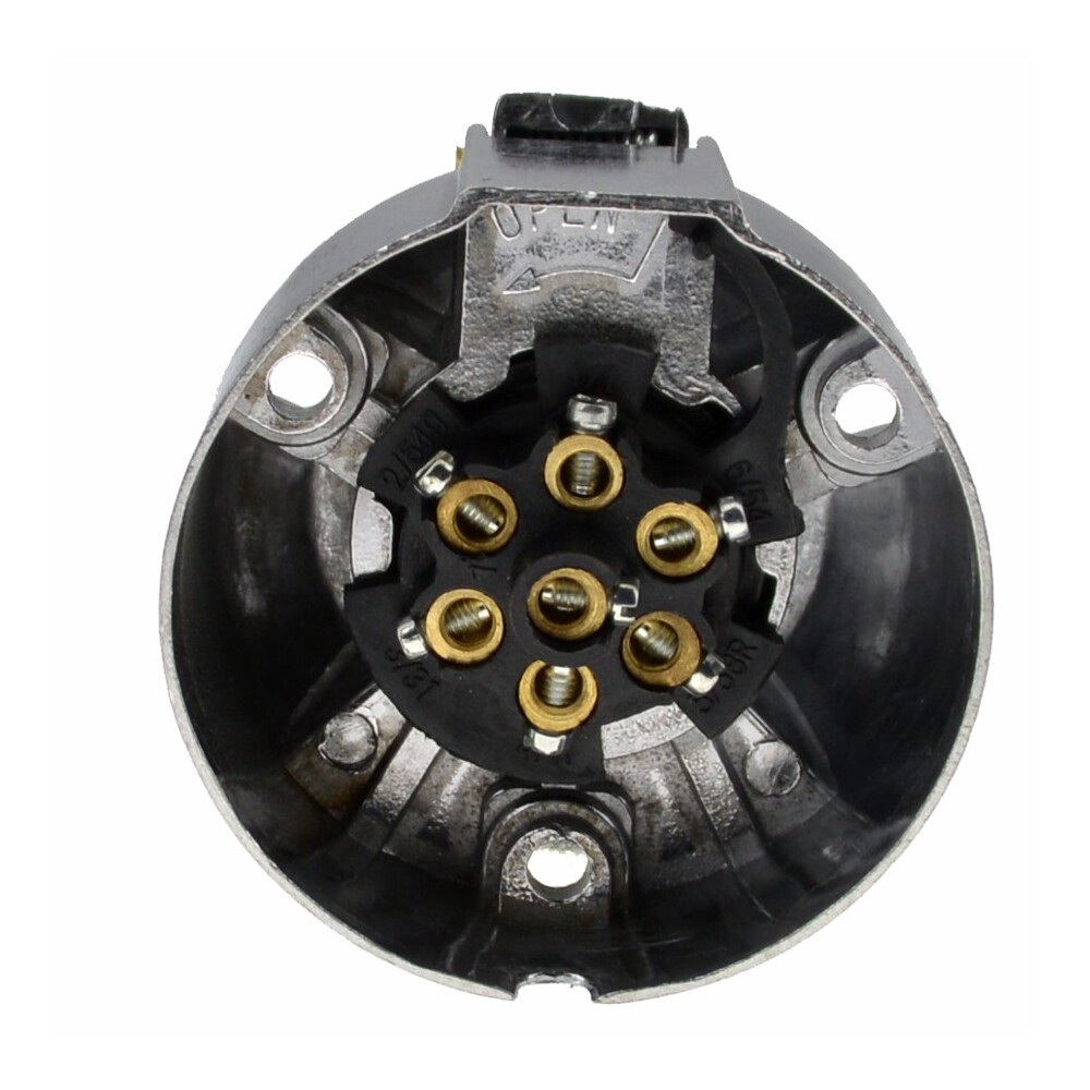 Steckdose 7-polig aus Metall image number 1