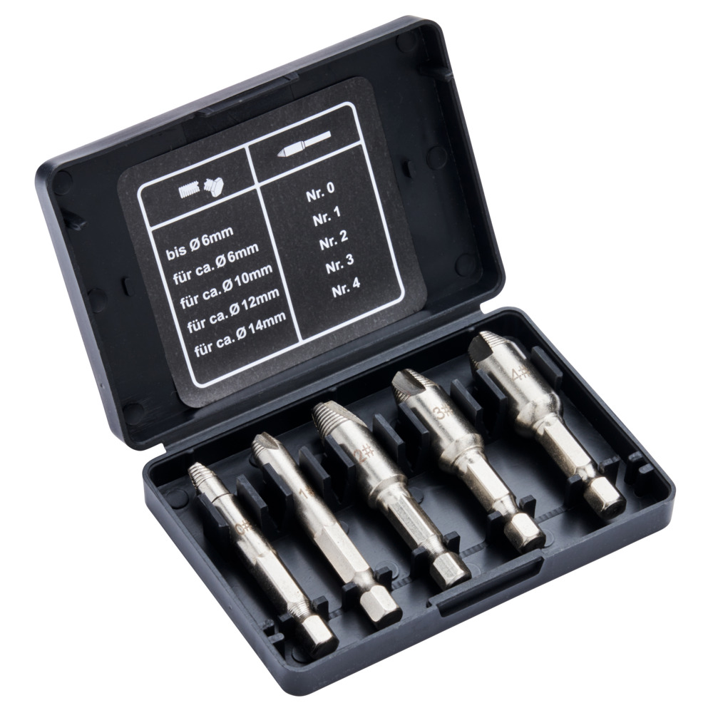 Schrauben-Ausdreher-Set 5-teilig