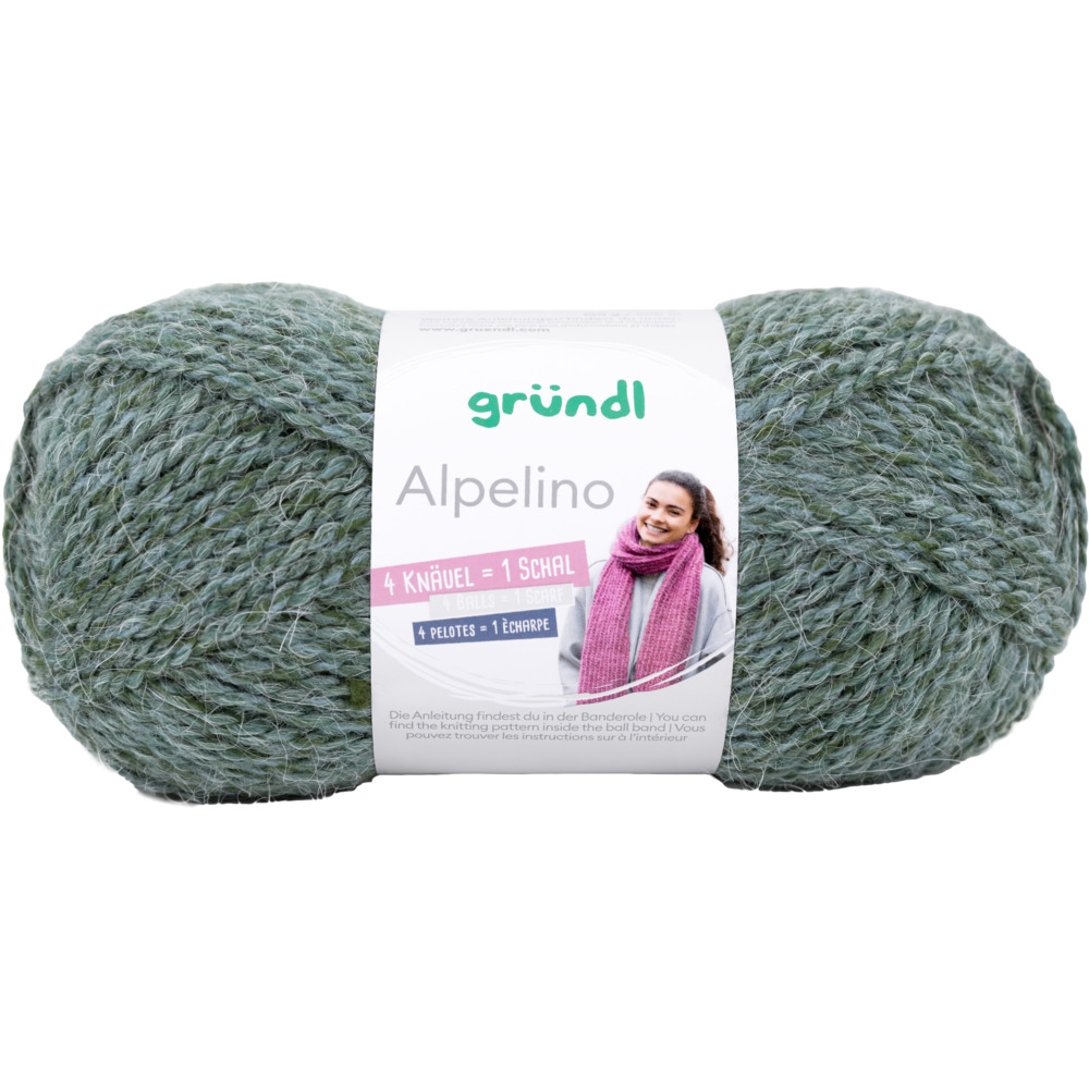 Garn Alpelino 100g tanne-meliert