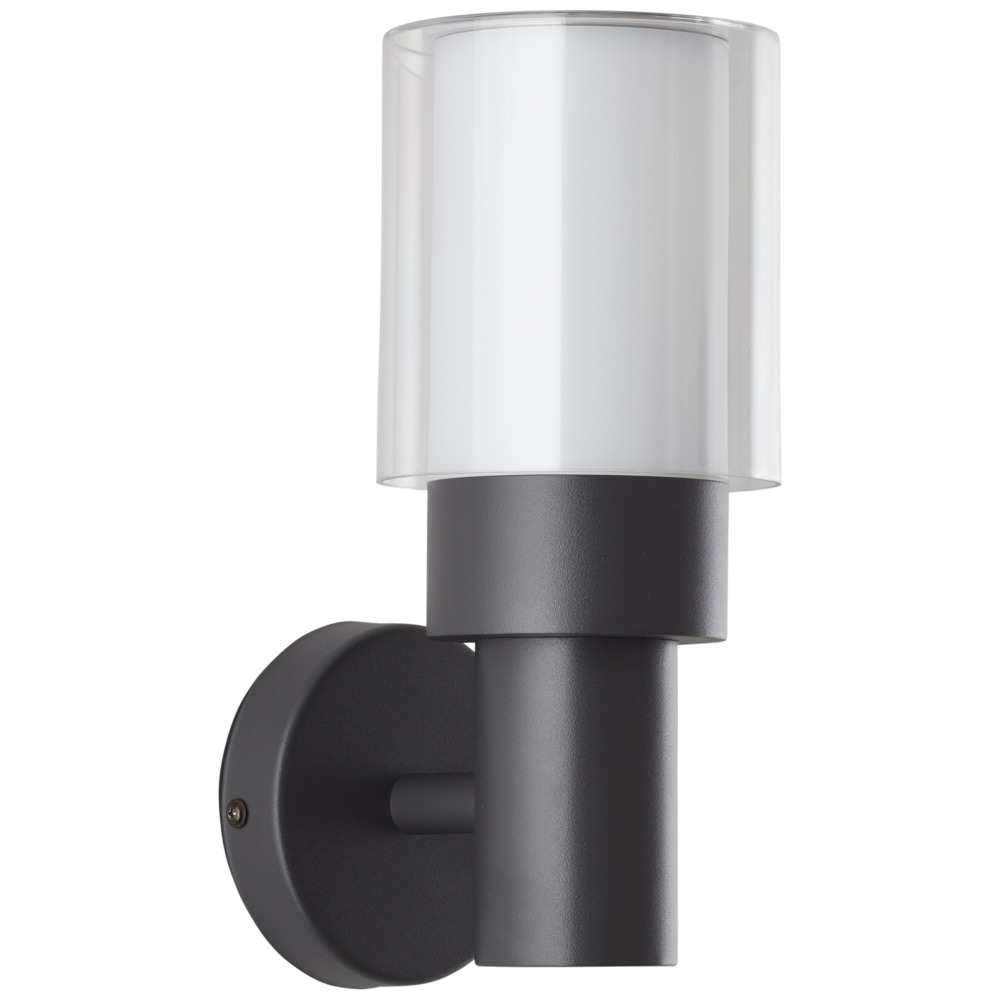 Brilliant Au&szlig;enwandleuchte Arthus anthrazit E27