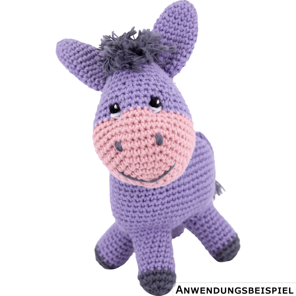 H&auml;keltier DIY-Set Esel Eddy image number 1