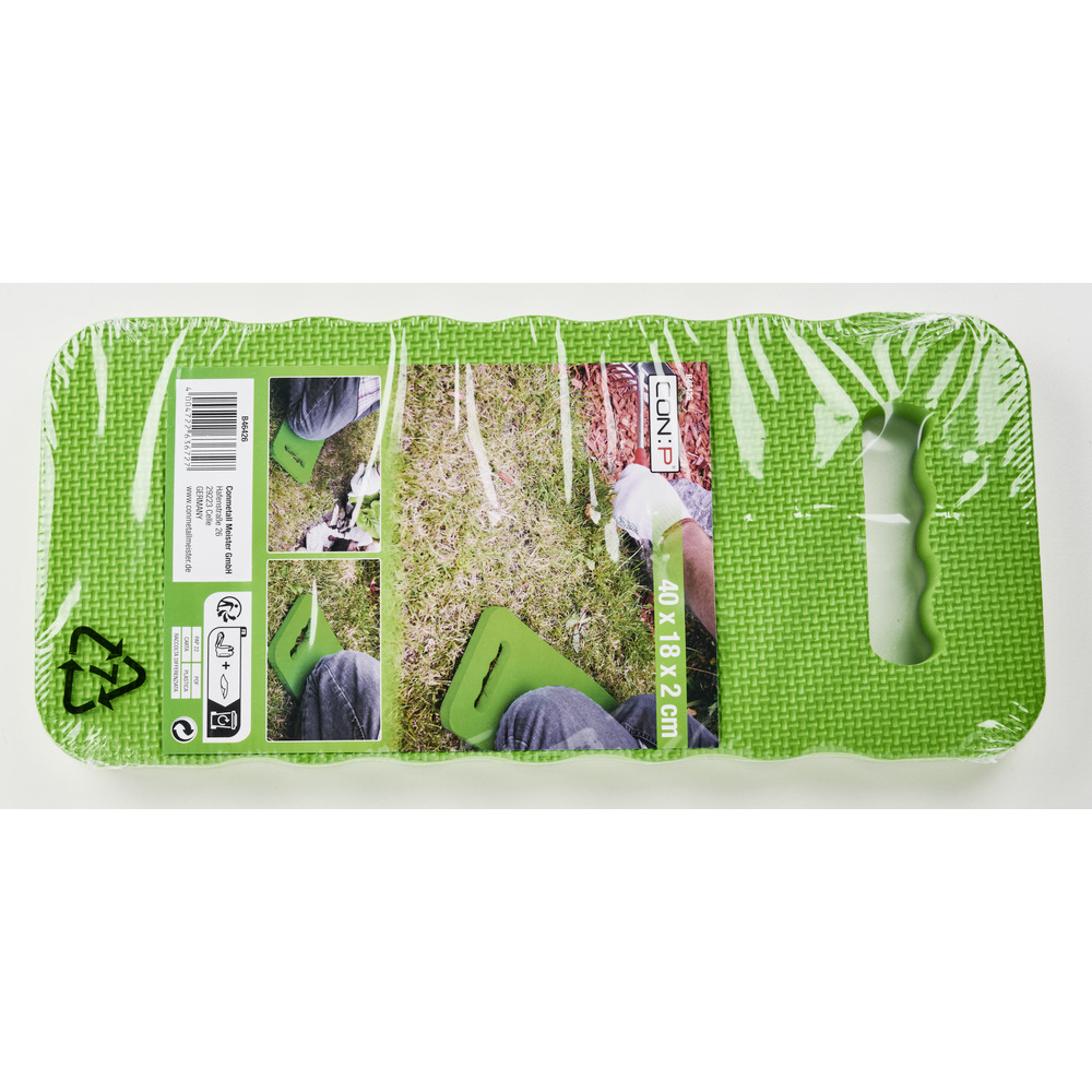 Kniekissen 40 x 18 x 2 cm aus Schaumstoff in gr&uuml;n image number 1