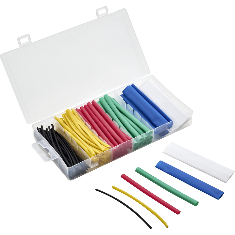 Schrumpf-Schlauch-Sortiment 100-teilig