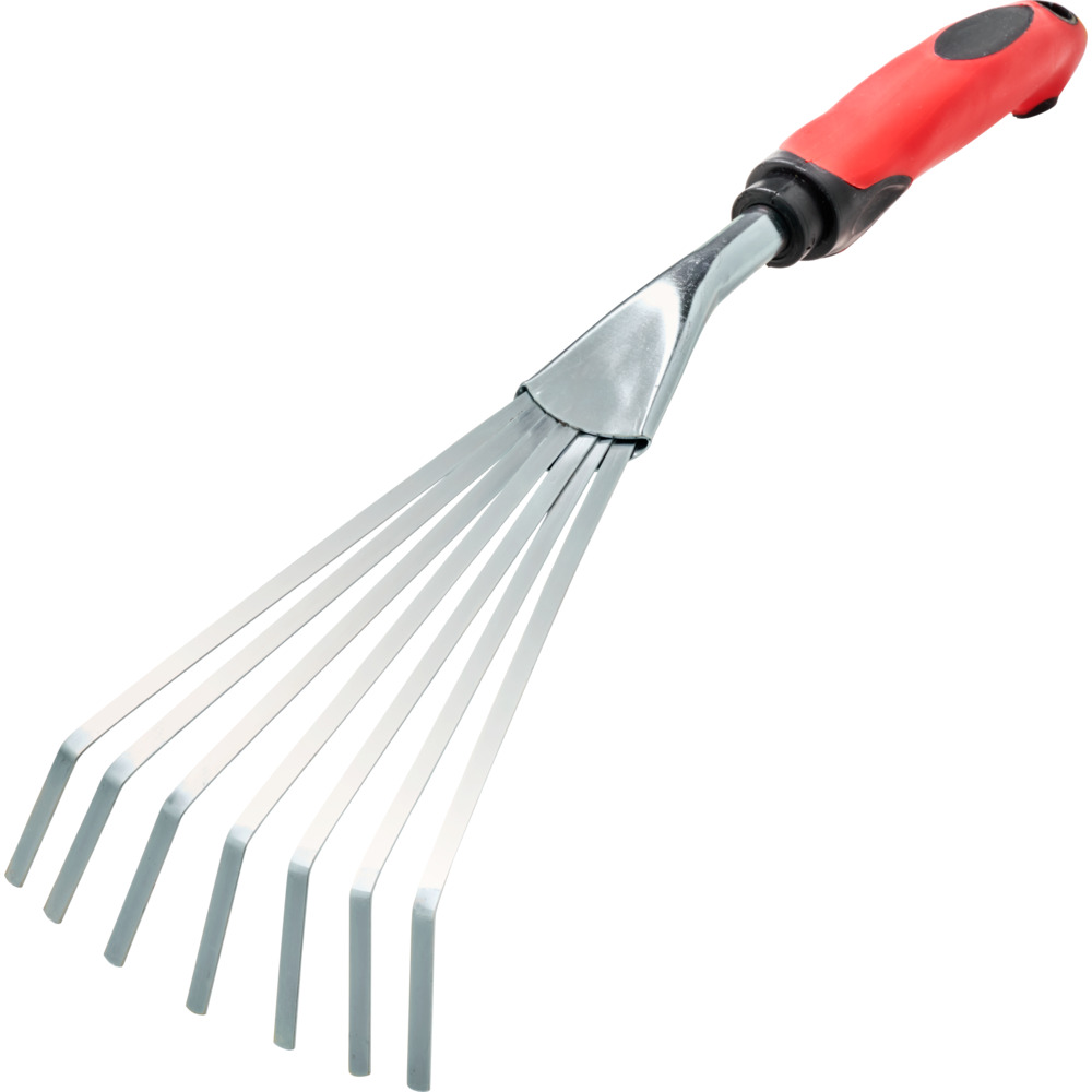 Kleinfeger 7 Zinken aus verzinktem Stahl