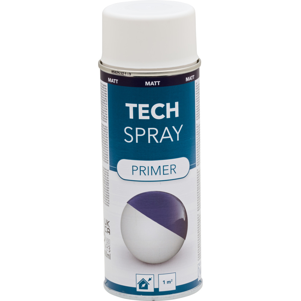 Tech Spray Primer matt 400 ml wei&szlig; image number 1