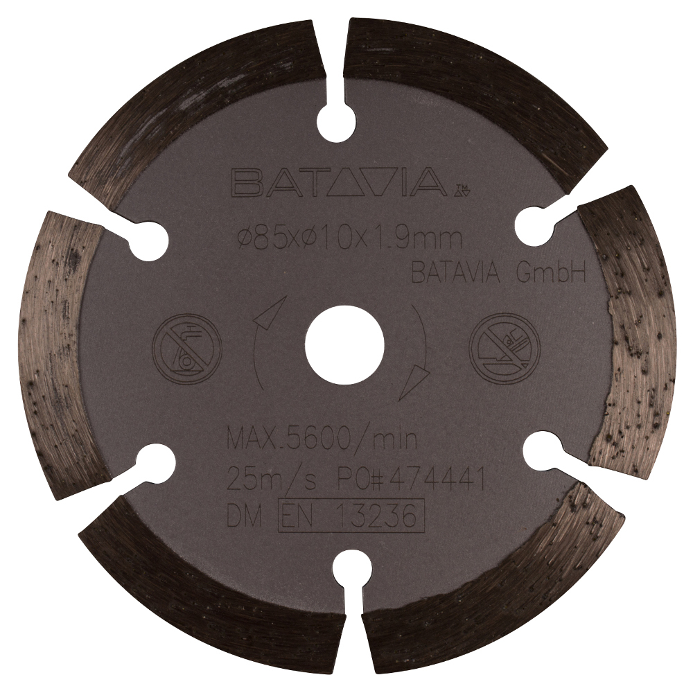 Diamant-S&auml;gebl&auml;tter 2 St&uuml;ck &Oslash; 85 mm image number 1