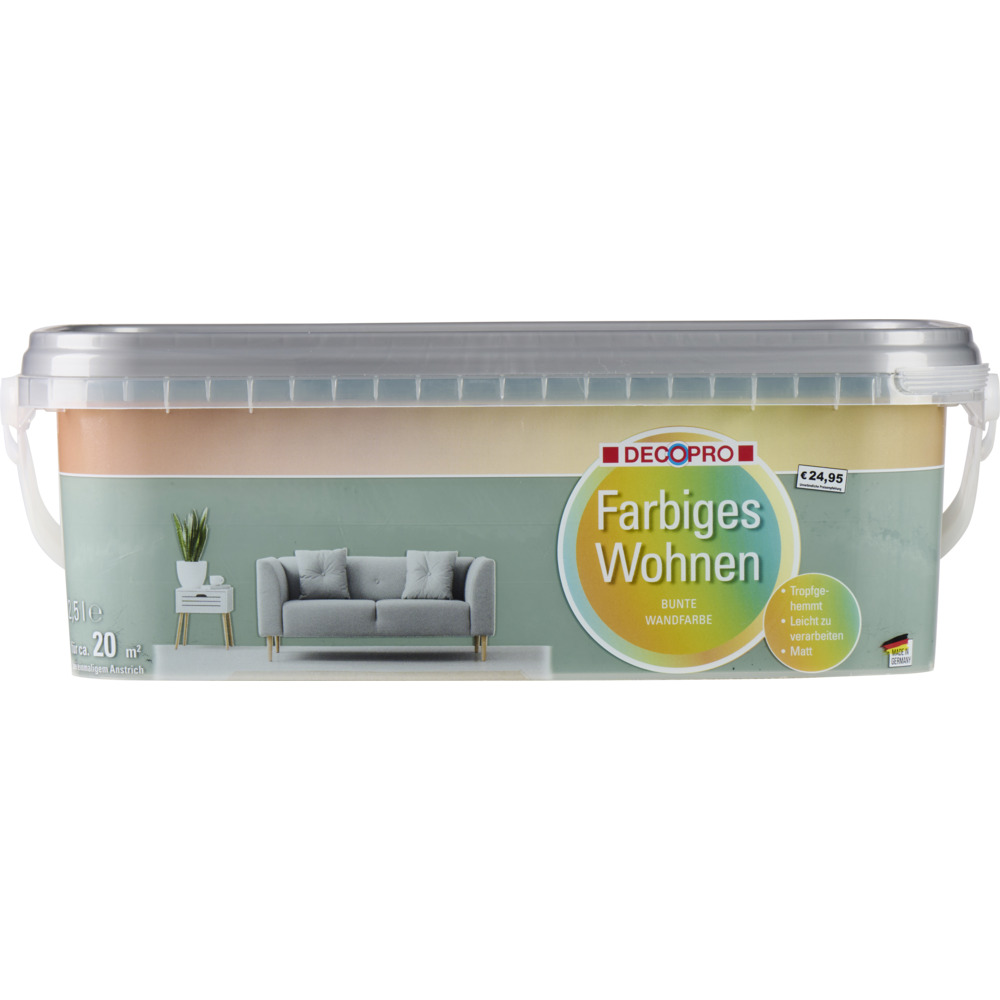 DECOPRO Farbiges Wohnen Wald 2,5 L image number 1