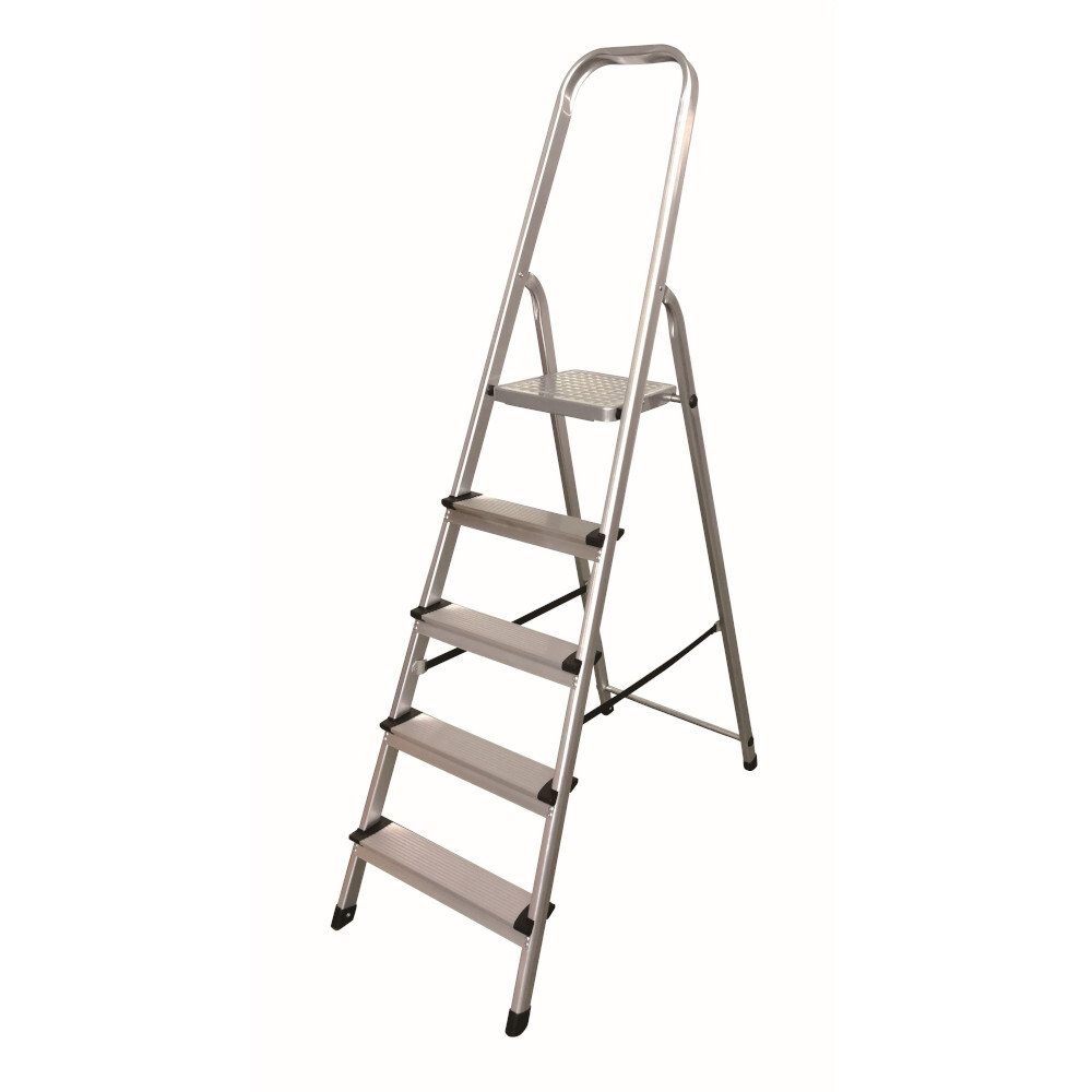Stehleiter 5-stufig aus Aluminium