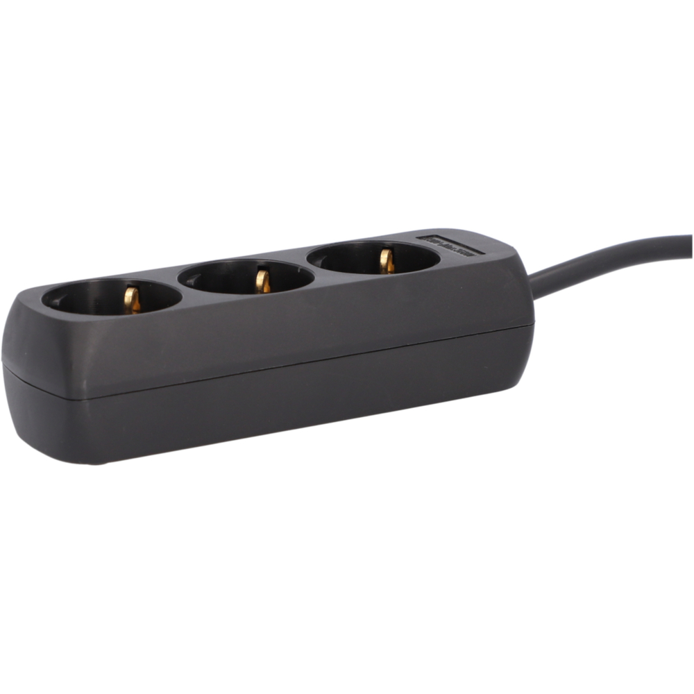 Steckdosenleiste 3-fach 3 m, mit Kindersicherung