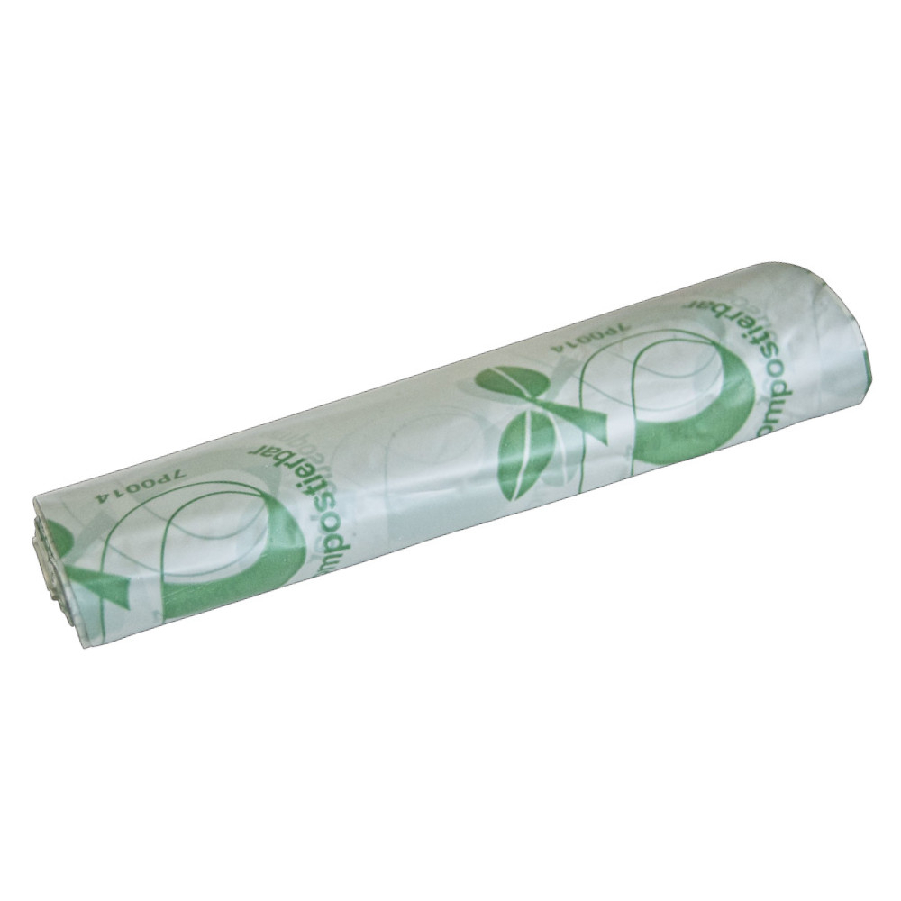 Biofolien M&uuml;llbeutel verrottbar 10 Liter 20&micro; 10 St&uuml;ck image number 1