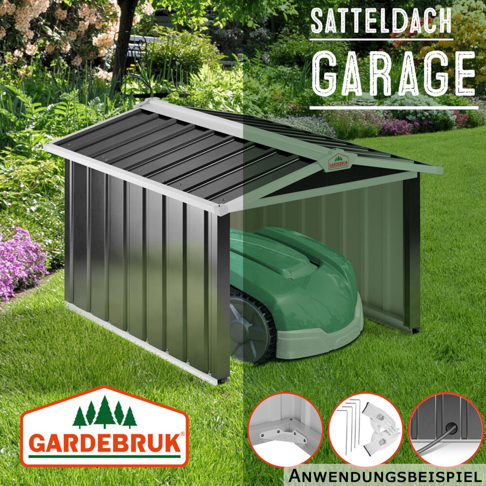 M&auml;hroboter-Garage 86 x 100 x 63 cm anthrazit image number 7