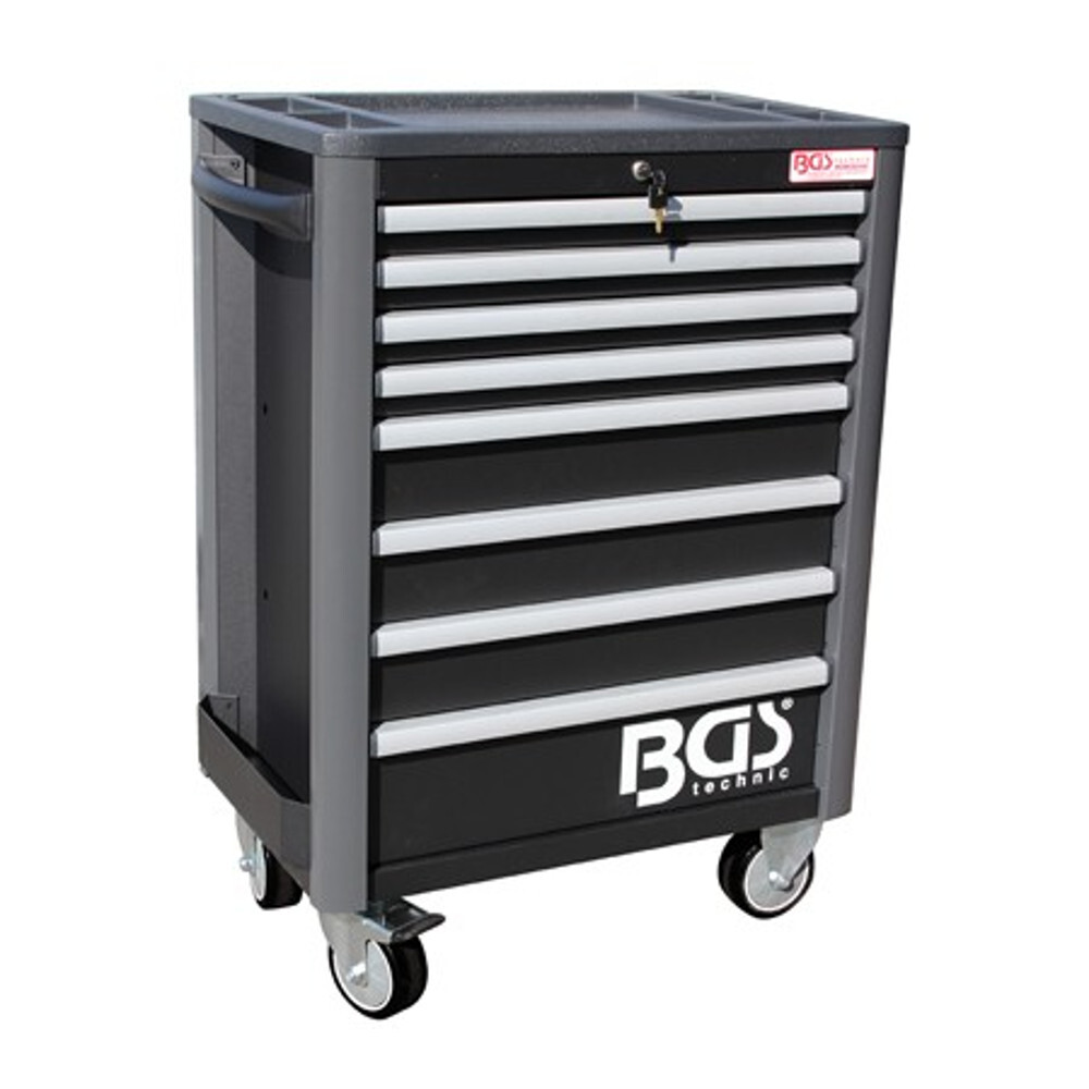 BGS&reg; Profi Werkzeugwagen unbest&uuml;ckt mit 8 Schubladen