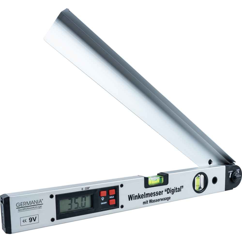 Digitaler LCD Winkelmesser 450mm Wasserwaage Gradmesser Schmiege
